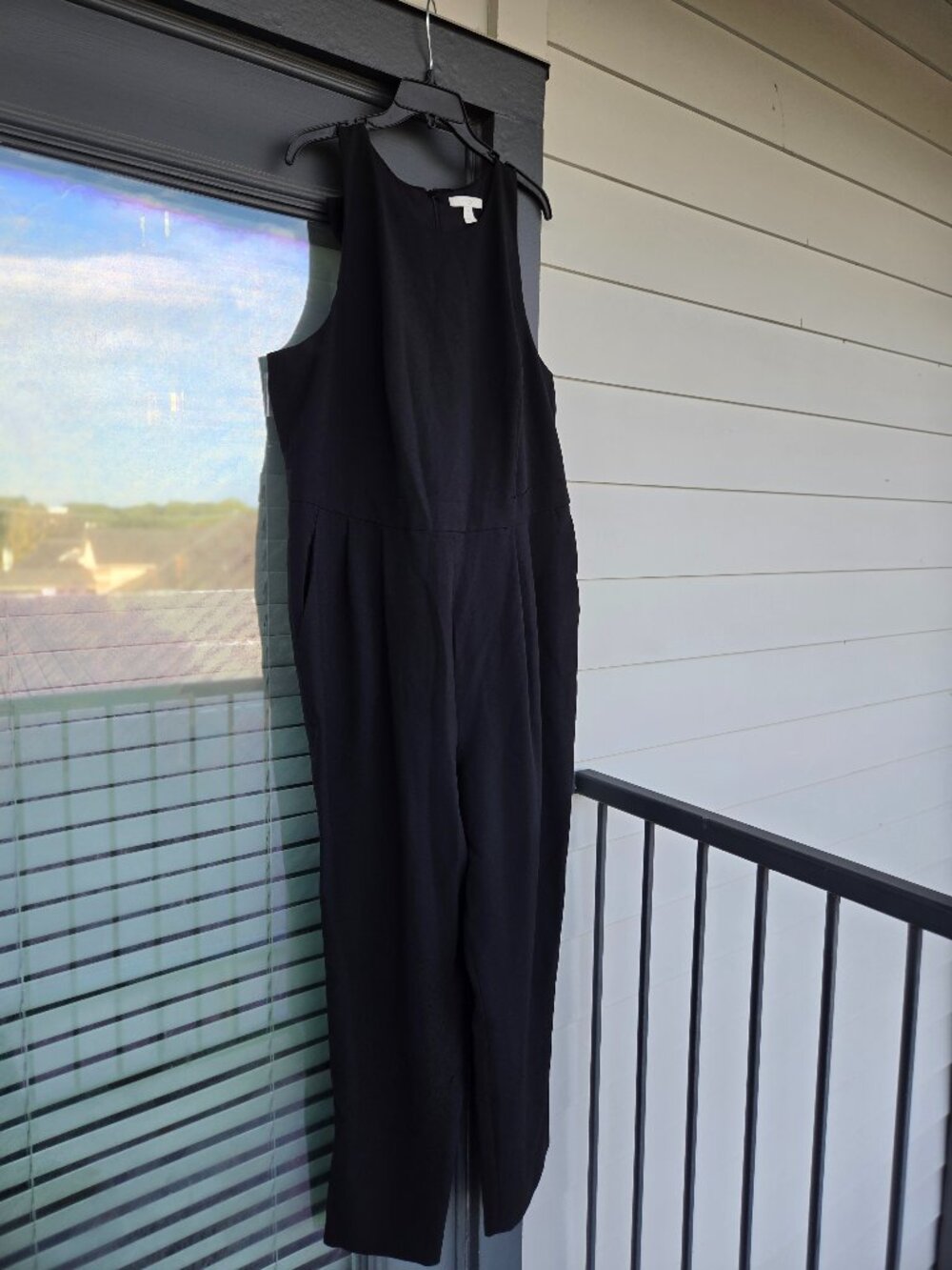 1901 Black Sleeveless Pant Jumpsuit